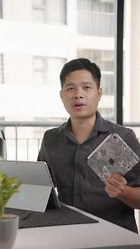 Surface Pro vs iPad phần 2: đa nhiệm cửa sổ iPad giờ bá quá #surfacepro12 #surface #ipad