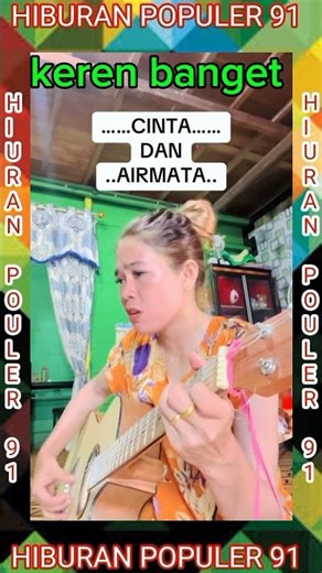 keren banget suara dan skil gitar kakak nya #shortvideo #viral