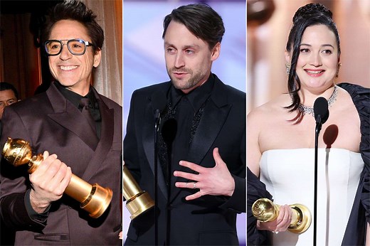 'Oppenheimer,' 'Succession' dominate 2024 Golden Globes winners