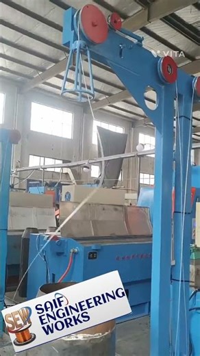 Wire drawing Machine L Size wire copper #industrialelectrician