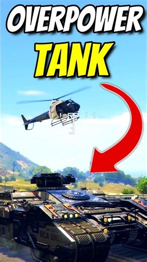 Police vs World Most Powerful Tank In Gta 5 🤯 ‪@RockstarGames‬ #gta #gta5 #gaming #shorts