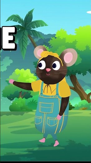 L makes L! Mimi Mouse shows you the letter L 🐭✨ #kidsvideos #learningvideosforkids #learningletters