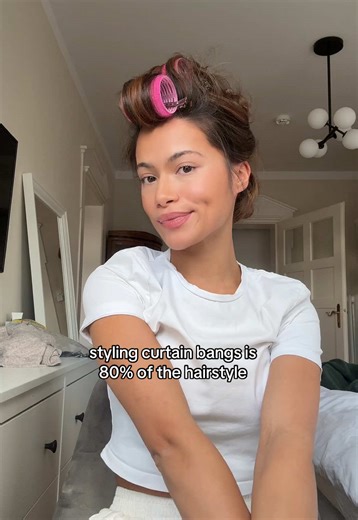 Master Styling Curtain Bangs with Dyson Airwrap