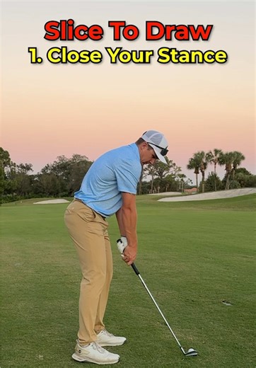 Slice To Draw 3 simple set up keys to fix in your set up to help you hit a draw.