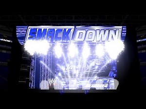 WWE SmackDown 2011 Opening Pyro Animation + Wade Barrett Entrance