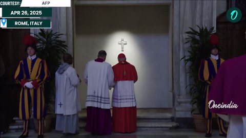 Pope Francis' Wooden, Zinc Coffin Sealed & Buried at His Favorite Basilica | Watch Pope’s Last Rites