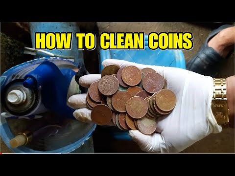 How to clean coins in less than a minute