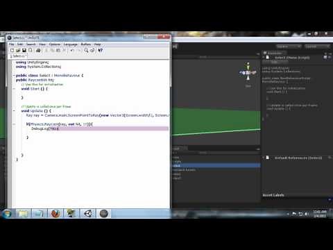 Unity 3D First Person Object Interaction Scripting Tutorial Part 1