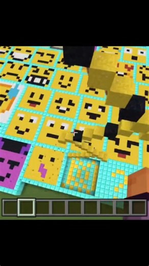 Minecraft fall pixel sand #minecraft #trending #viralshort