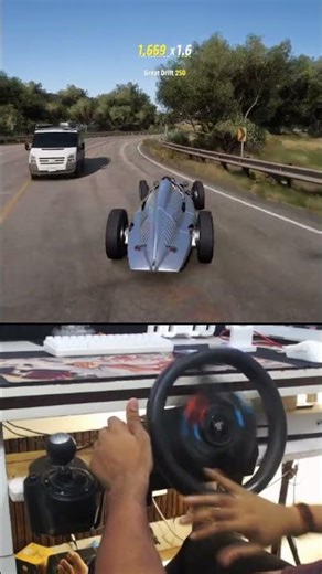 DRIFT TEST OF AUTO UNION TYPE D 1939