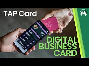 Digital Business Cards Explained - TAP Card from TAP Connections