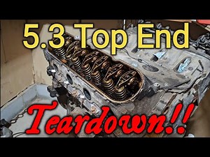 Getting Into My 5.3. Removing the heads & lifters.