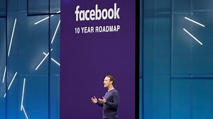 Facebook CEO Mark Zuckerberg introduces new features at F8 Conference