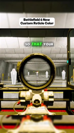 How to Change Reticle Color on Battlefield 6 . . Settings > HUD > Crosshairs - Custom Reticle Color . Follow for more 👑 —————————————————— ##bf6##bf6update##aimassist##consolegaming#Battlefield6