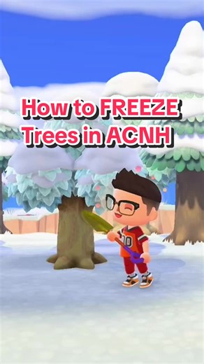 How to Freeze Trees in ACNH for Permanent Size