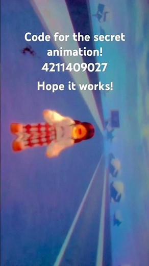 Code for the secret animation in berry avenue!