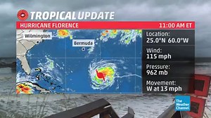 104K views · 609 reactions | Hurricane #Florence is now a major category 3 hurricane. It could bring life-threatening storm surge, freshwater flooding and damaging hurricane-force winds to parts of the East Coast. Know the latest impacts and forecast track by watching The Weather Channel's LIVE 24/7 coverage. | The Weather Channel | Facebook