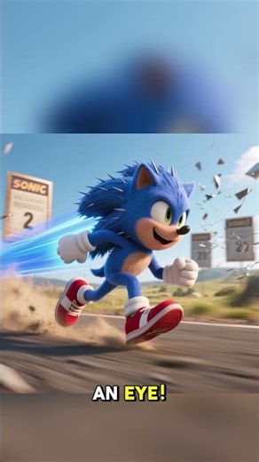 Sonic Just Shattered Every Speed Record! #sonic #gamingshorts #speedrun