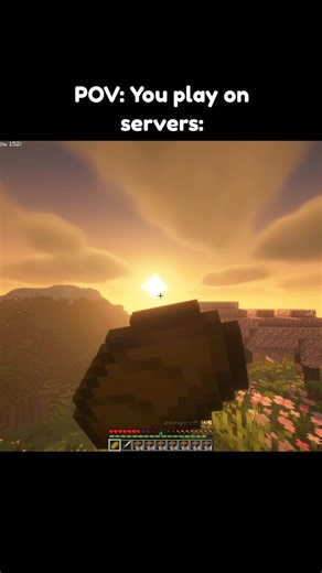 POV: You make your server on Aternos 😎😅 #minecraft #gaming