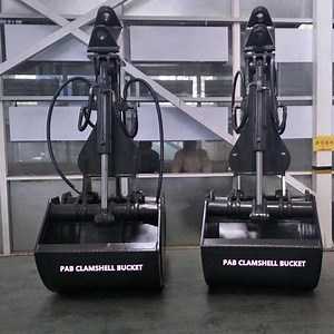 [Hot Item] Crane Clamp Shell Bucket Excavator Hydraulic Clamshell Bucket for Port