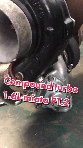 Compound Turbo Miata PT.2 #howto #mechanic #diy #racecar #turbomiata #miata #carsoftiktok #monkeywrenching #autooutcast #flipflopsandriceblocks