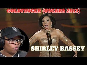 First Time Reaction | Shirley Bassey- Goldfinger (Oscars 2013) #shirleybassey #goldfinger #music