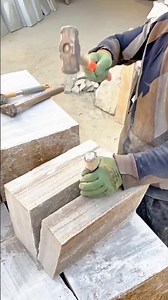 Stone Carving Technique Using Hammer and Chisel