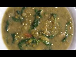 Ginisang Monggo with Saluyot/Sauteed Mung Beans