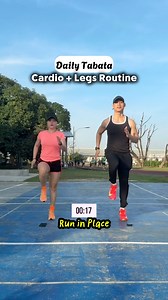 200K views · 2.1K reactions | Daily Tabata: Mixed Legs and Cardio ( moderate intensity)  Lezzz Go!  Jerry Ybanez no copyright infringement intended. I don't own nor claim the rights on the music in this video. music belongs to the rightful owner | It’s Me Apple | Facebook