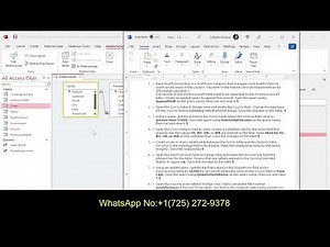 Access 2019 Module 3 | End of Module Project 2 | Rural Health Associates | Full Tutorial