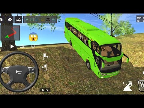 Euro Bus Driving Game PublicTransportation 2024 Indonesia BusSimulator Android Gameplay #86