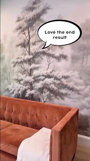 Cover Up Old Paint with a Custom Wall Mural!