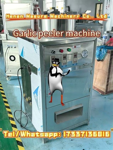 Penguin Dancing to Food Machines! Industrial Juicer, Peeler, Grader, Sorter #food processs machine