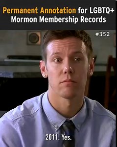 2.2M views · 10K reactions | The LDS Church permanently annotated the records of LGBT members. Benji Schwimmer's Stake President informs him about a new Church policy that requires him to annotate Benji's record permanently. #LGBT #mormon #exmormon #lds #churchofjesuschrist | Mormon Stories Podcast | Facebook