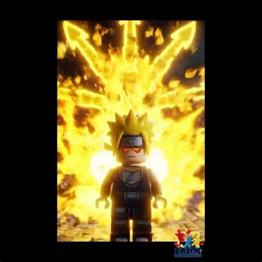 LEGO Naruto vs Sasuke | Epic Kurama vs Susanoo Final Battle