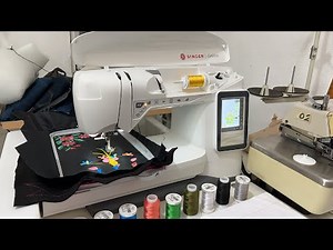Embroidering on the Singer EM9305