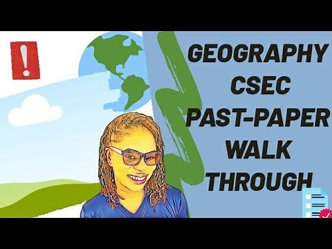 CSEC Geography 2019 Paper 1