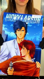 Le légendaire Nicky Larson débarque en tableau ultra brillant ✨ Fixation aimantée en 30 sec, zéro trou ✅ Un classique culte : Nicky Larson en HD sur métal 🌆 Lien du site dispo sur notre compte 📩 #nickylarson #cityhunter #annees80 #manga #clubdorothee | DreamWay