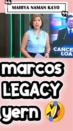 Bongbong Marcos LEGACY 💩💨 OMG naka²hiya na ang g0vernment na ito in saying that maybe it’s better that they canceled it coz they just going to put on thier pocket anyways not to us Filipinos 😂 #MAHIYANAMANKAYO!! #fbyシvideo #EVERYONEFOLLOWERS #BBMRESIGN | Echee G EdrallagChe
