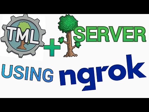 How to Make a tModLoader / Terraria Server FOR FREE w/ ngrok (EASY & FREE) *READ PINNED*