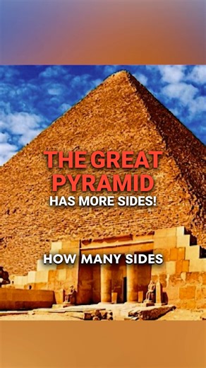27K views · 335 reactions | How many sides does the Great Pyramid have? #greatpyramid #ancientegypt #ancientcivilizations #lostknowledge #Equinox #pyramids #esoteric #esotericknowledge | Unexplained on Gaia | Facebook