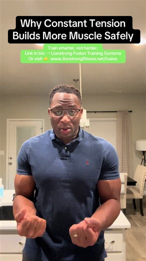 Build Muscle Safely with Constant Tension Training