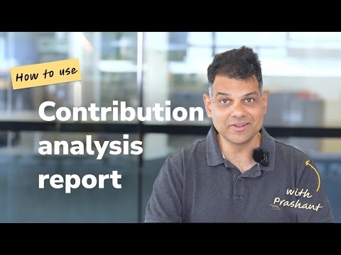 Sharesight - Contribution analysis report