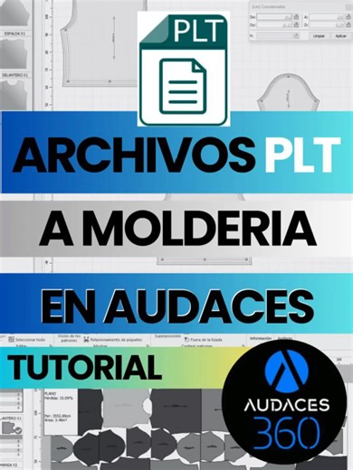¿Recibiste una tizada en formato PLT y no puedes editar los moldes? En este tutorial te enseño el proceso técnico para extraer la moldería de archivos PLT y manipularlos directamente en Audaces Patrones. ¡No pierdas más tiempo recreando moldes desde cero! Convertí archivos de trazado en patrones 100% editables y optimizá tu flujo de trabajo industrial. 🚀 #AudacesPatrones #MolderiaDigital #ArchivosPLT #PatronajeIndustrial