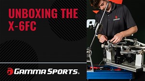 3 comments | Stringing Machine Technician, Ewan is unboxing the GAMMA X-6FC. This machine is a tabletop machine with a drop weight mechanism, equipped with a 6-point mounting system with V mounts. Shop now: https://www.gammasports.com/GAMMA-X-6FC | GAMMA Tennis | Facebook