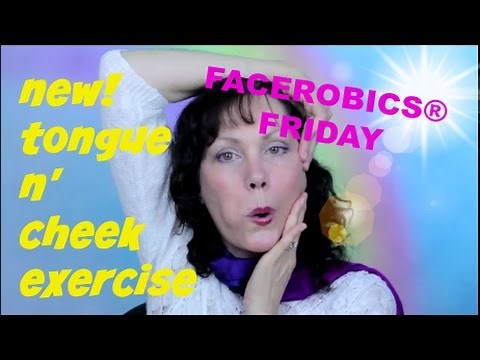 Lift the Corners of Your Mouth with the Tongue n' Cheek Lifter Facial Exercise!