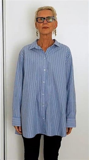 MEN'S SHIRT TO RUFFLE COLLAR SHIRT DIY #shorts, #refashion, #upcycle