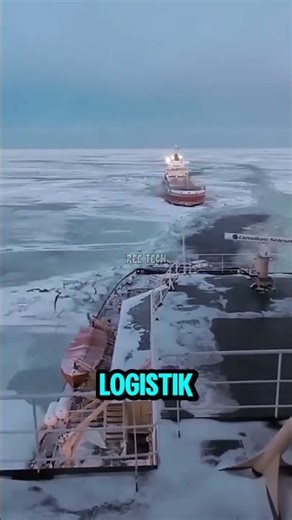 Ngeri! Kapal Ini Bisa Membelah Lautan Beku!#TeknologiEkstrem #Arktika