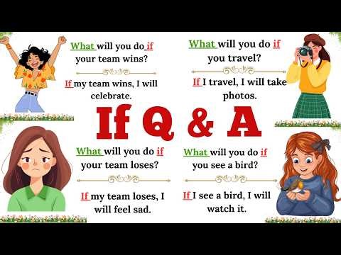 100 Easy If Questions & Answers | English Speaking Practice for Beginners