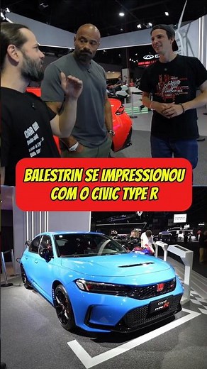 Balestrin was amazed by the quality of the Civic Type R with the ACF.